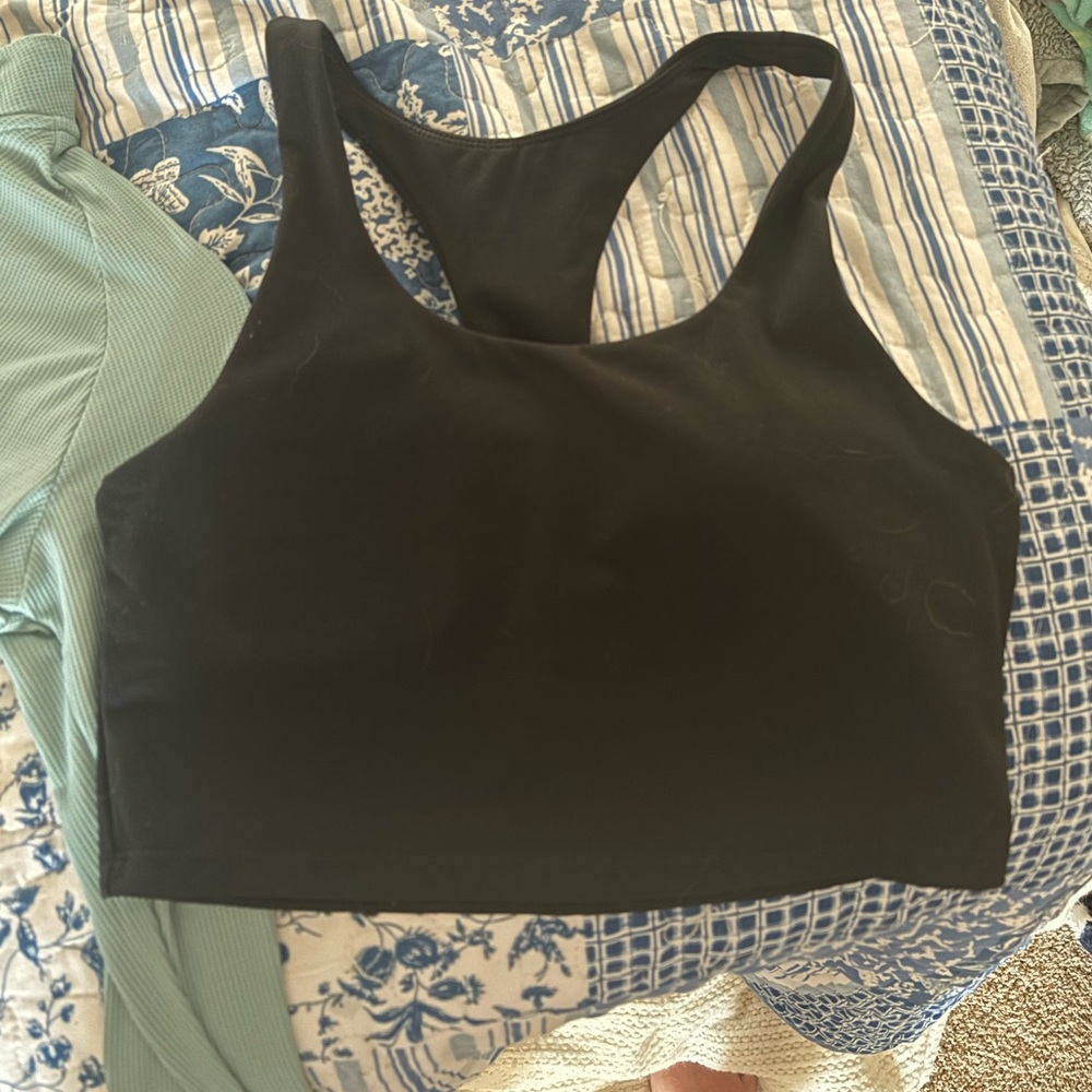 Paragon fit wear cropped razorback tank